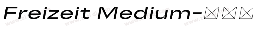 Freizeit Medium字体转换 Freizeit Medium字体转换